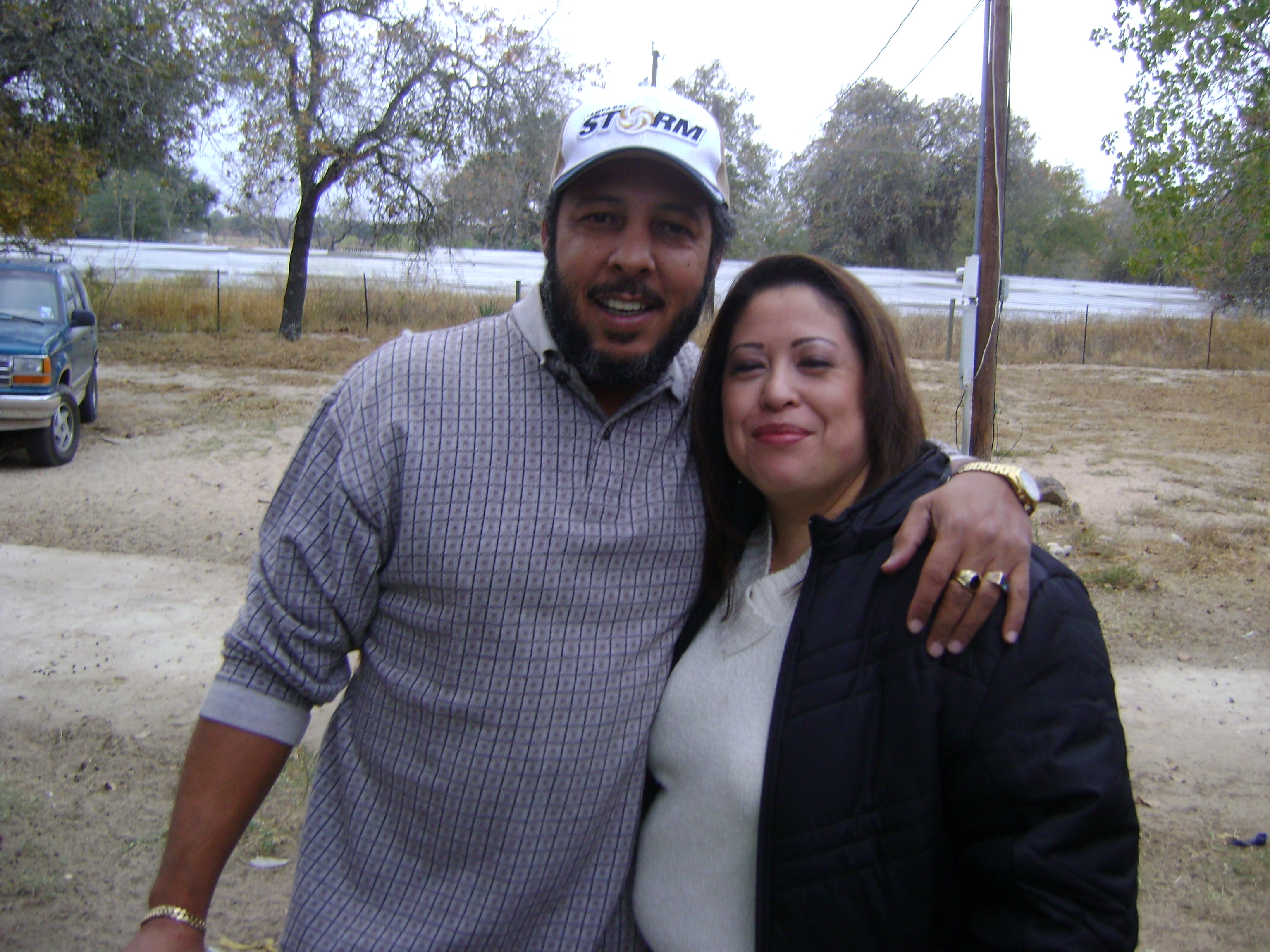 Fausto and Cynthia when we first meet in 2008